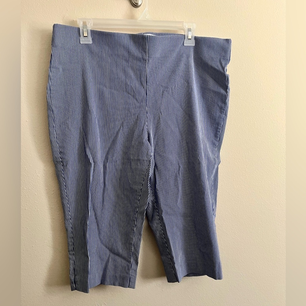 Pull On Pinstripe Bottoms